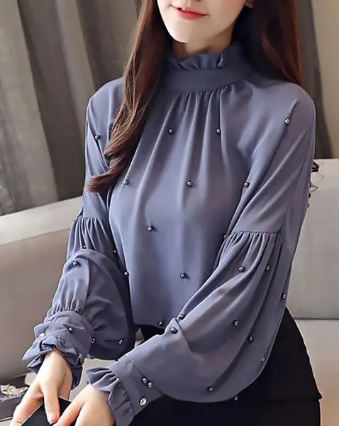 دوخت یقه ایستاده