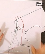 دوخت یقه شکاری جلو باز