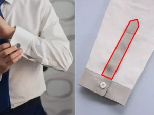 الگوی بلیطی آستین مردانه