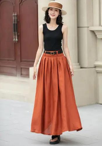 دوختن دامن پلیسه