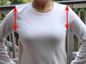 اندازه گیری کف حلقه آستین