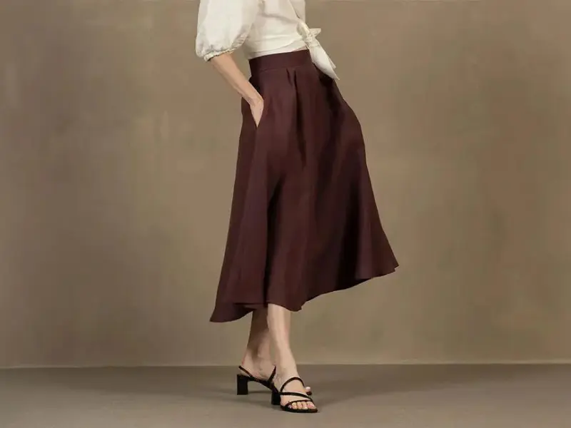 آموزش دوخت دامن فون