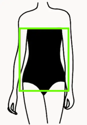 فرم بدن مستطیلی در زنان