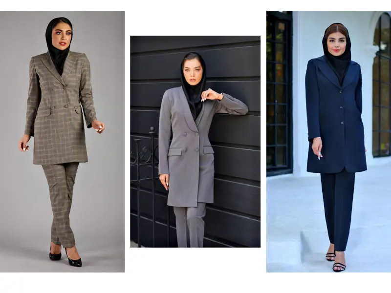 الگوی مانتو اداری به روش مولر