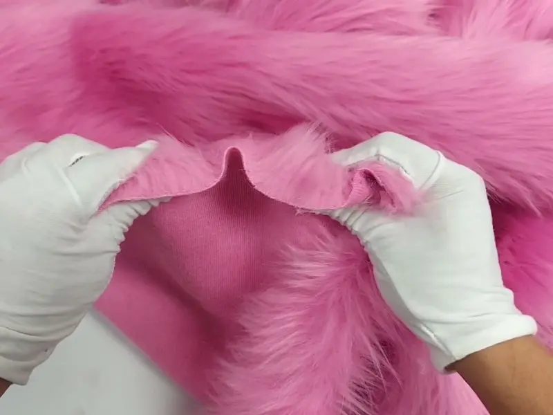 طرز برش پارچه خز