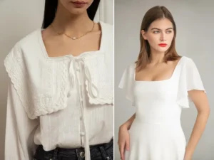 یقه خشت جلو بسته