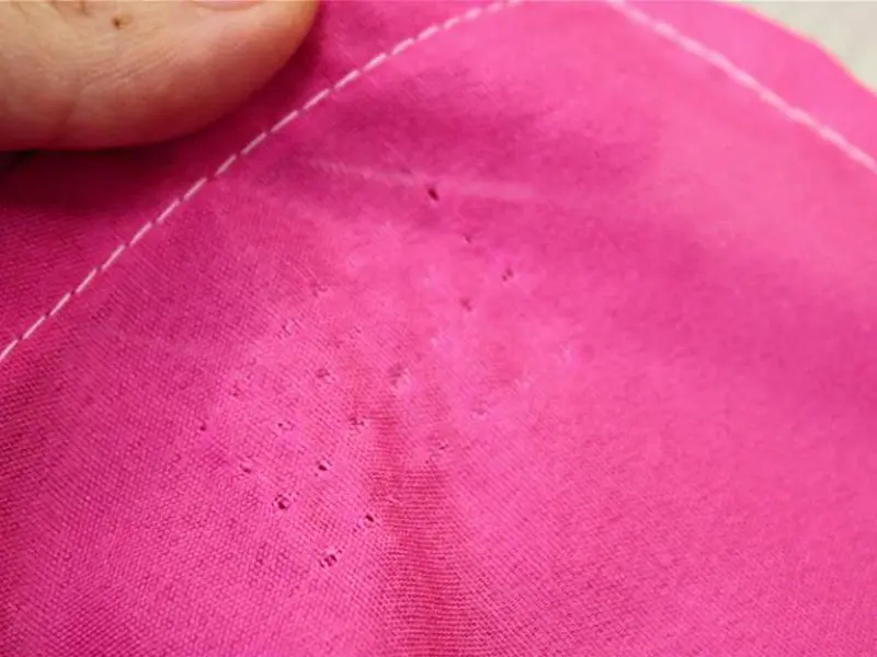 دوخت انواع پارچه ساتن