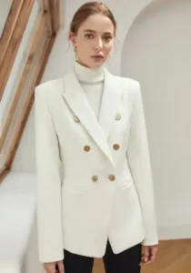 یقه بلیزر چهار دکمه