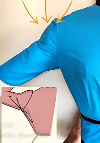 علت کشیدگی آستین در زیر بغل