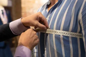 اندازه گیری بدن برای خیاطی