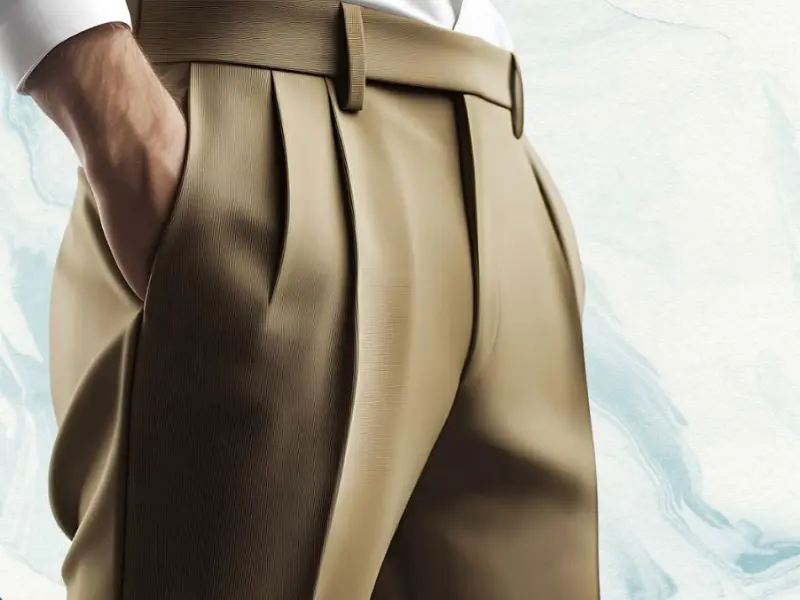 الگوی شلوار پیلی در کمر